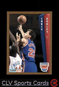 Basketball sports Fleer Chris Dudley New Jersey Nets Near Mint or Better - Picture 1 of 2