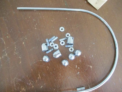 NOS HARLEY DAVIDSON DASH PANEL TRIM RAIL KIT SHOVELHEAD PANHEAD EVO. CUSTOM CYCL - Image 1 of 4
