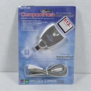 Compact flash Card Reader PNP For CF Memory Card CR-V7-U2C - Picture 1 of 2