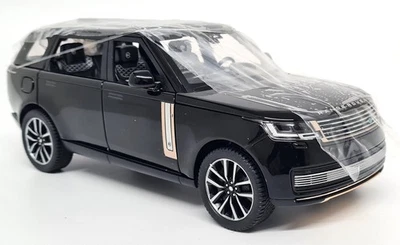 QY Toys 1/24 - Range Rover SV 2022 Black Diecast Scale Model Car - Image 1 of 4