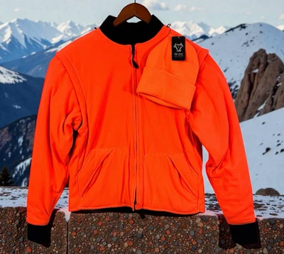 Chaqueta de Caza Chaleco Naranja Brillante Para Hombres M Mangas Extraíbles Tejido Sombrero RedHead Field Foto 1 de 4