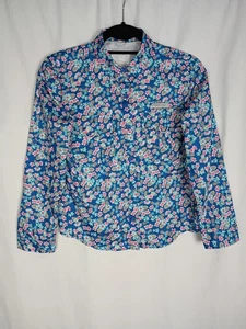 Ocean + Coast Multicolor Roll Tap Vented Fishing Shirt Kids Size Large - Picture 1 of 5