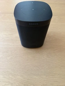 Sonos One Gen 2 Wireless Smart Speaker - Black - Picture 1 of 2