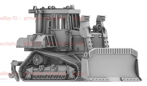 3D Printed 1/72  Israeli armored bulldozer CAT D5N  Unpainted - Picture 1 of 10