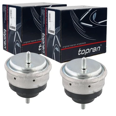 2X TOPRAN SUPPORT MOTEUR DES DEUX CÔTÉS ADAPTÉ POUR BMW 3 GAUCHE+DROIT - Photo 1/2