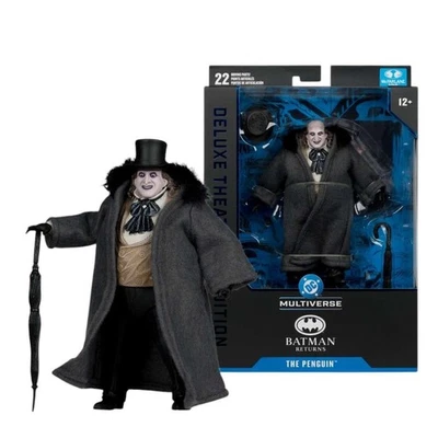 Batman Return Dc Theatrical Action Figura The Penguin 16 Cm Mcfarlane Toys - Immagine 1 di 2