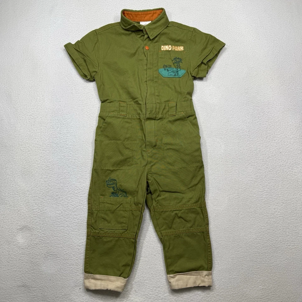 Mono Disney Lightning McQueen Niños Coches Dino Park Verde - Talla 3 Usado en Excelente Condición Foto 1 de 4