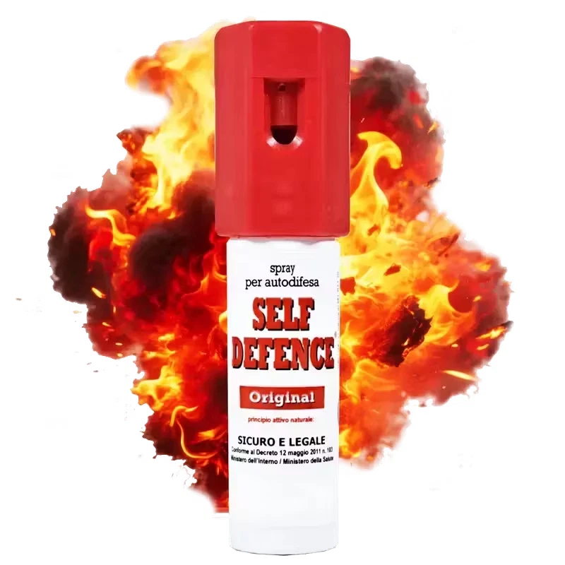 Spray Autodifesa 15ml uomo/Donna 100% Legale RED self defence Made in Italy - Immagine 1 di 4
