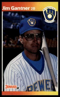 1989 Donruss #264 Jim Gantner - Image 1 of 2