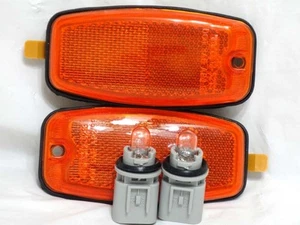 Front Corner Side Marker Park Light Lamps w/Bulbs One Pair Fit 2005-2009 Tucson - Picture 1 of 2