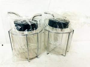 Impact 326 326M Portable Lot of Suction Replacement Collection Canisters + Holds - Picture 1 of 4