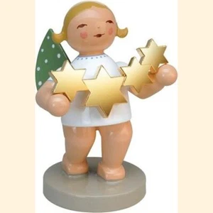 Wendt & Kühn Goldedition N°5 Sternenfänger Engel mit Sternen 650/118 blond/braun - Bild 1 von 5