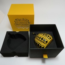Yayoi Kusama Pumpkin Japan Artist Paperweight Object Sculpture Yellow from Japan