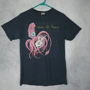 Camisa Mindless Self Indulgence Para Hombres Mediana Negra Calamar Conejito Gráfico Camiseta Desteñida - Imagen 1 de 20