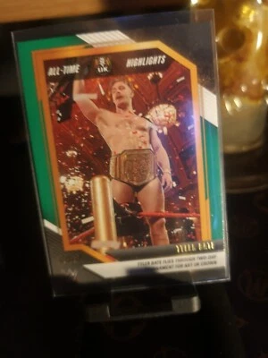 2022 Panini WWE NXT - All-Time NXT Highlights Green #9 Tyler Bate - Image 1 of 2