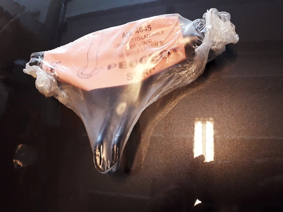 BÉQUILLE LATÉRALE BUZZETTI SCOOTER PEUGEOT SV50 NEW OLD STOCK VINTAGE - Photo 1/2