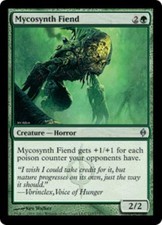 WOTC MtG New Phyrexia Mycosynth Fiend (U) (x4) NM