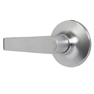 BRINKS Commercial - Light Duty Passage Door Lever, Satin Chrome Finish - Meet... - Picture 1 of 9
