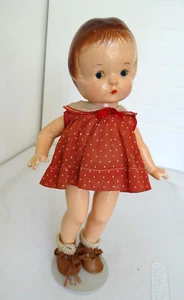 Vintage 1930er Effanbee 11" Patsy Jr. Komposition in Origina Kleidung - Bild 1 von 7