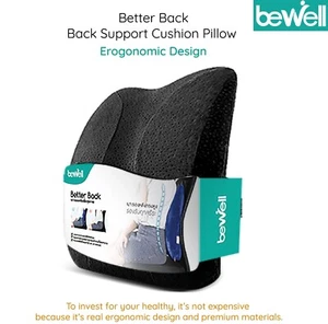 Ergonomic Design Cushion Pillow Back Support for Preventing Spinal Problems - Picture 1 of 3