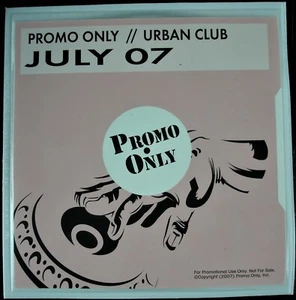 PROMO ONLY "URBAN CLUB JULY 2007" DJ PROMO 2X CD COMPILATION CHRIS BROWN *NEW* - Picture 1 of 4