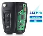 Fits Ford Transit 433Mhz GK2T-15K601-AA  Complete Transponder Remote Key