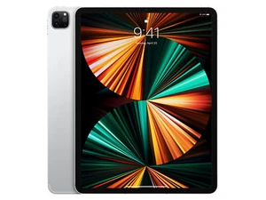 Apple iPad Pro 12.9" Retina 2021 5th Gen Wi-Fi + Cellular 256GB Silver A2461 - Bild 1 von 1