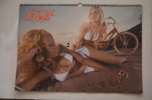RARE Felt Bicycles Cruiser 2007 Spiral Calendar - Picture 1 of 12