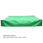 Green Portable Square Small Pool Cover Waterproof Protective Cover For Garden