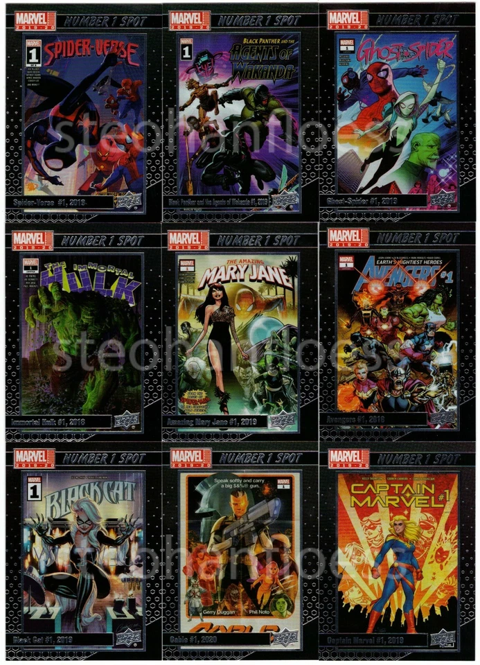 2019-20 2020 Upper Deck Marvel Anual Número 1 Spot Tú eliges Termina tu conjunto Foto 1 de 1