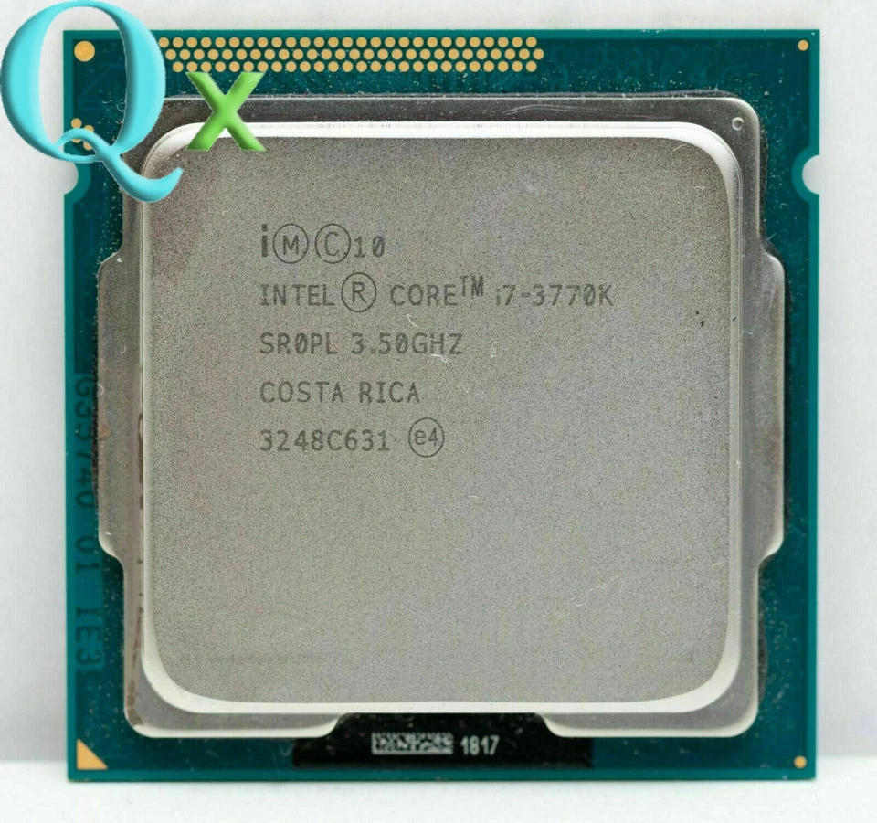 3rd Gen Intel Core i7-3770K LGA1155 CPU Processor 3.5GHz Quad Core 8M - Image 1 of 1