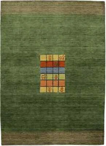 6X8 ft Handmade Tribal Pictorial Gabbeh Rug Modern Oriental Kids Room Carpet - Picture 1 of 17