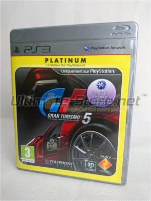 Jeu PS3 Gran Turismo 5 PLATINUM VF PlayStation 3 - Sony / Polyphony Digital (2) - Photo 1/4