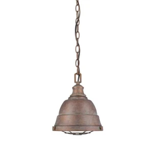 Golden Lighting Bartlett Mini Pendant, Copper Patina - 7312-SCP - Picture 1 of 1