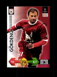 Gökdeniz Karadeniz Ruby Kazar Panini Card 2009-10 Original Signed + A 158220