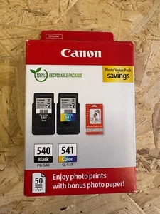 Confezione combinata cartuccia inchiostro a colori Canon PG-540 nero e CL-541 - 5225B013 - Foto 1 di 3