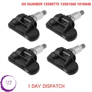 4X TPMS Capteur Pression Pneu 13598775 Pour Opel Astra J / Zafira C/Insignia - Photo 1 sur 11