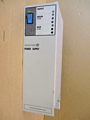 Fuente de alimentación Ovation WH1-2FF 1X 024H01 24V 12A salida CC 500W máximo 46231HAT Foto 1 de 4