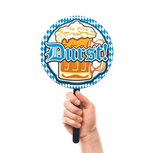Wiesn Dekoration Bierschild Oktoberfest Deko Schild Partydeko Bierzelt Durst - Bild 1 von 1