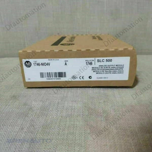 New Factory Sealed AB 1746-NIO4V SER A SLC 500 Analog Output Module 1746NIO4V - Picture 1 of 2
