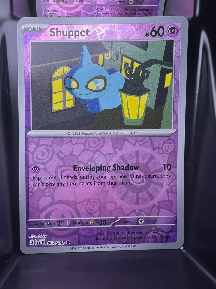 Shuppet 087/198 Sv01: Scarlet & Violet Base Set Reverse Holo - Image 1 of 1