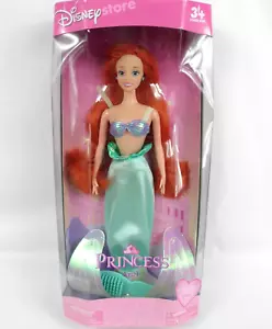 Vintage 2001 Disney Store Princess Ariel Little Mermaid 12 Inch Doll w Brush New - Picture 1 of 5