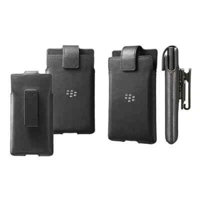 BlackBerry Universal Rotating Leather Belt Clip Holster Fits Most 6.1" Phones - Image 1 of 3