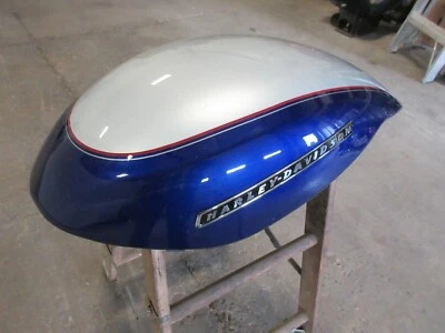 Harley Davidson v стержень кожи комплект деталей 2003-2006 синий/серый - Изображение 1 из 4