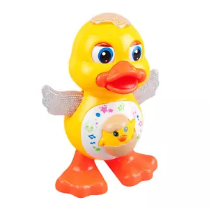 Dancing Duck Interactive Musical Light Up Duck Toys Learning Musical Toy Gifts - Picture 1 of 12