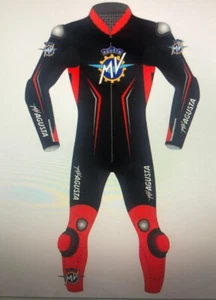 Motorcycle MV Agusta Leather Racing Suit Motorbike Riding Suit All Sizes  - Bild 1 von 4