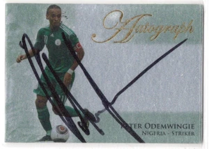 π₯ 2012 Futera Unique Limited Edit AUTOGRAPH MINT Peter Odemwingie 9 of 60π₯ - Foto 1 di 1