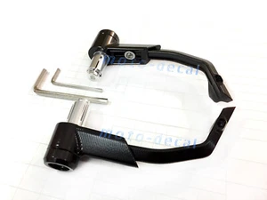 CNC 7/8" Handle Bar End Levers Guard For CBR600RR CBR1100XX/BLACKBIRD PCX125/150 - Foto 1 di 12
