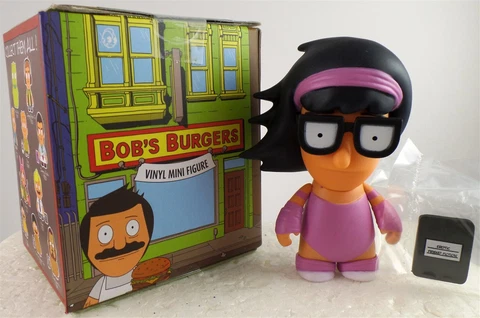 Kidrobot BOB'S BURGERS Chase SERIES 1 Vinyl Blind Box NEW Tina Buttloose 1/40 Cover