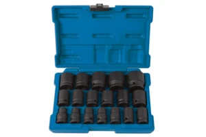 Impact Socket Set 1/2"D 18pc | 6648 Laser New - Picture 1 of 1